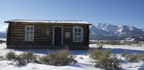Shaw Cabin | Sawtooth Society | Shaw Cabin. Restoration | SNRA Idaho