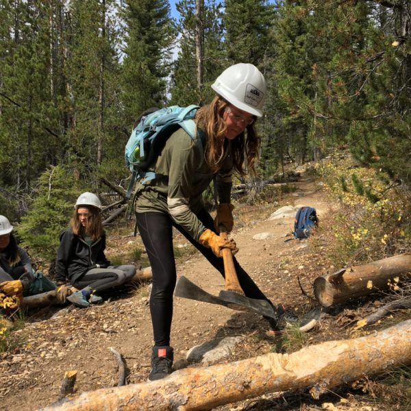 Trail work crew | Sawtooth Society | SNRA Idaho