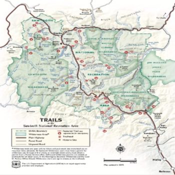 Sawtooth Trail Map