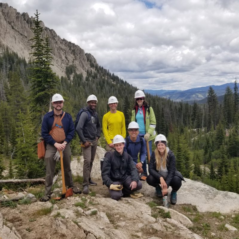 Sawtooth Society volunteer to clean trails